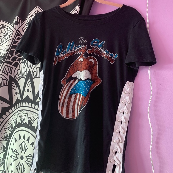 the Rolling Stones Tops - TRENDY ROLLING STONES SHIRT